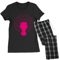 Self Care Matters Magenta Silhouette Women's Pajamas Set | Artistshot