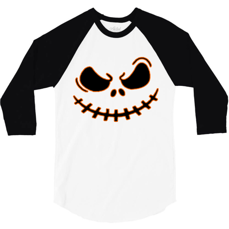 Halloween Pumpkin 3/4 Sleeve Shirt | Artistshot