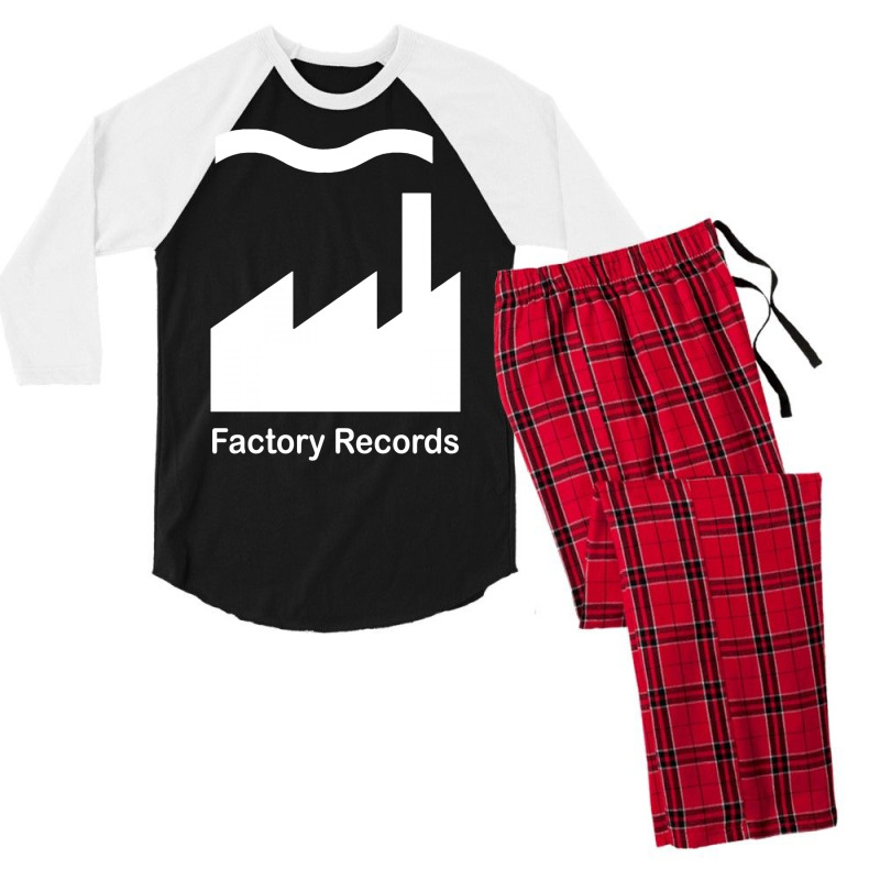 Factory Records Men's 3/4 Sleeve Pajama Set | Artistshot
