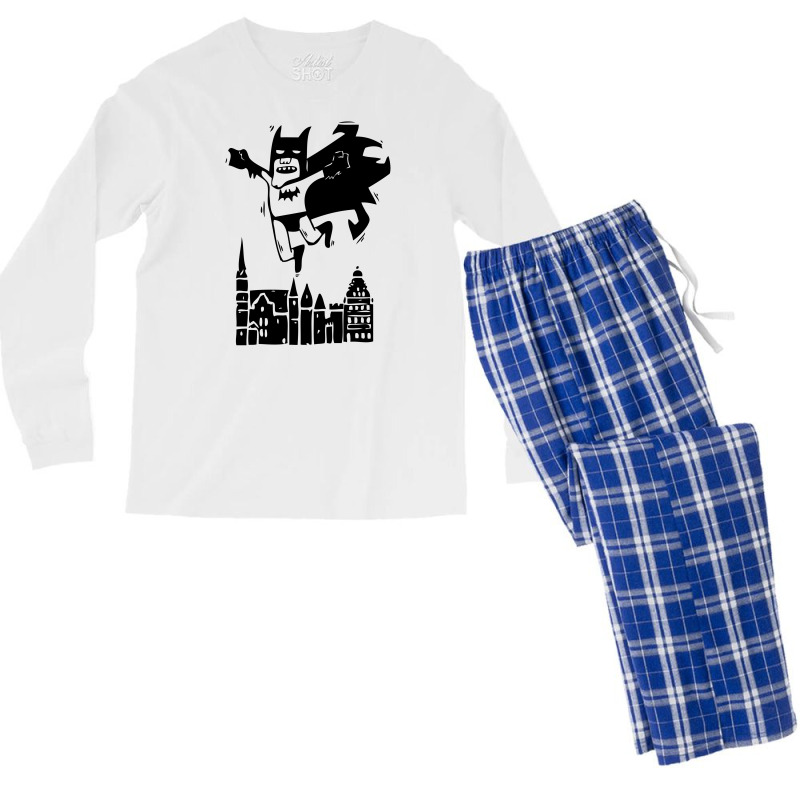 Got A Night Heroes Men's Long Sleeve Pajama Set by Specstore | Artistshot