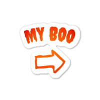 Halloween My Boo  Classic Sticker | Artistshot