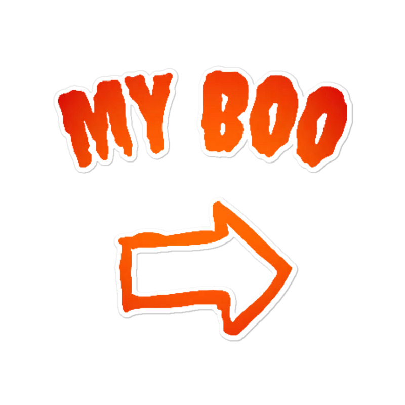 Halloween My Boo  Classic Sticker | Artistshot