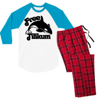 Free Tilikum Men's 3/4 Sleeve Pajama Set | Artistshot