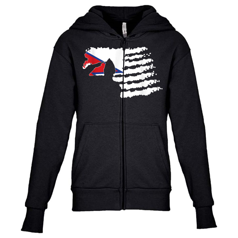 Nepal Soldier Salute Veteran Patriot T Shirt Youth Zipper Hoodie by tognifx | Artistshot