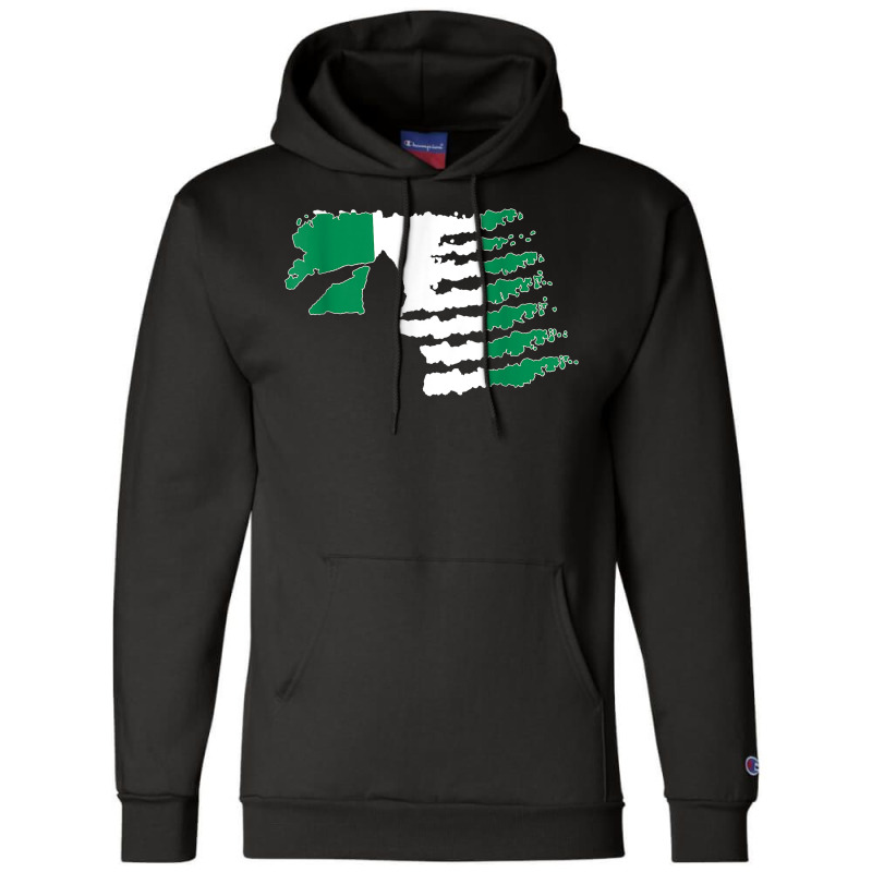 Nigeria Soldier Salute Veteran Patriot T Shirt Champion Hoodie by tognifx | Artistshot