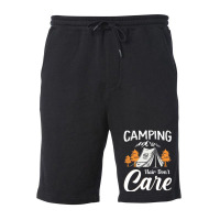 Camping Hair Don_t Care Fleece Short | Artistshot