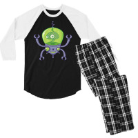 Brainbot Robot With Brain Men's 3/4 Sleeve Pajama Set | Artistshot