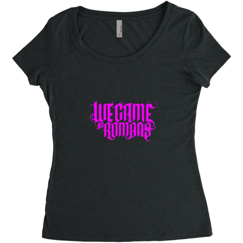 We Came  Funny Trend New Gifts Essensialas Romans Women's Triblend Scoop T-shirt by reka4 | Artistshot