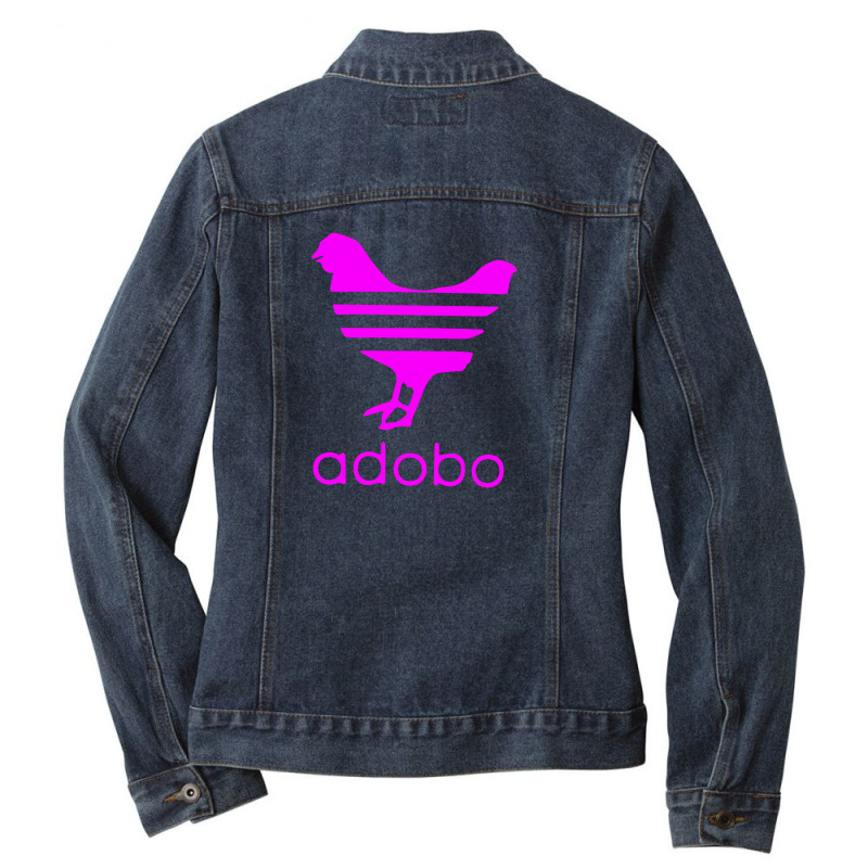 White Ad Funny Trend New Gifts Essensialobo Ladies Denim Jacket | Artistshot