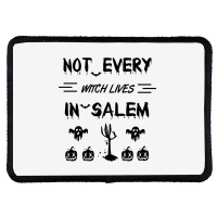 Not Every Witch Lives In Salem Rectangle Patch | Artistshot