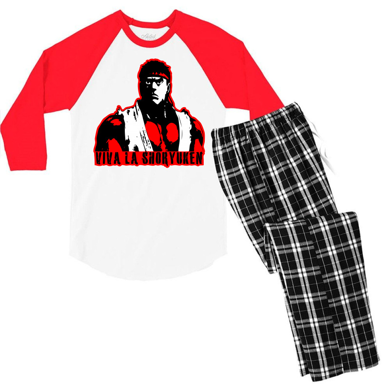 Viva A Shoryuken Men's 3/4 Sleeve Pajama Set by Specstore | Artistshot