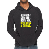 Alcohol And Calculus Dont Mix Vintage Hoodie | Artistshot