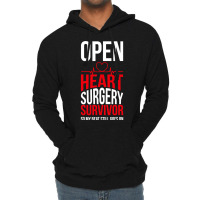 Open Heart Surgery Survivor My Beat Still Goes On T Shirt Lightweight Hoodie | Artistshot