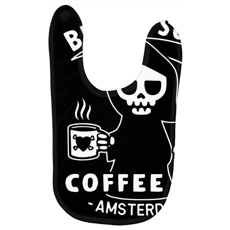 Amsterdam Black Soul Cafe Baby Bibs by trasheatercomicsart | Artistshot