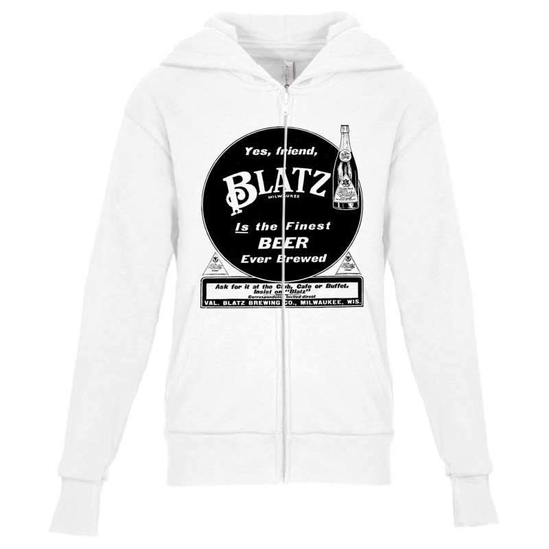 Bottle Drink Milkshake Youth Zipper Hoodie by tata harimurti | Artistshot