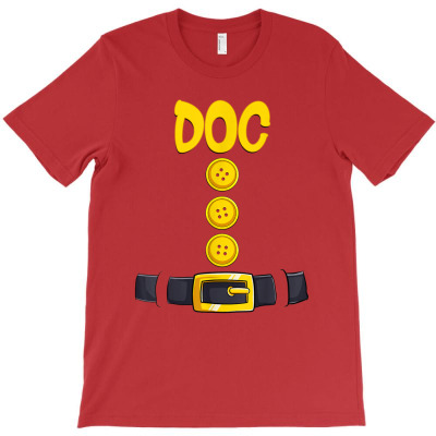 Doc Halloween Dwarf Costume Color Matching T-shirt Designed By Rame Halili