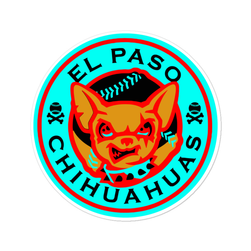 El Paso Chihuahuas Cute Chihuahua Angry Sticker by Artistshot
