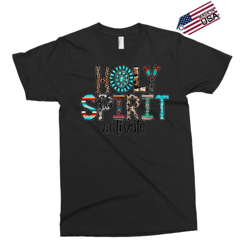 Holy Spirit Activate Western Leopard Christian Religious Premium T Shi Exclusive T-shirt | Artistshot