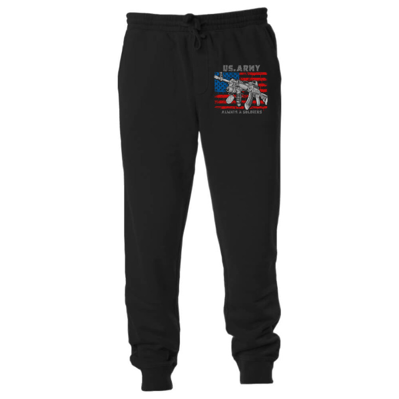 America Usa Army Machine Gun Unisex Jogger | Artistshot