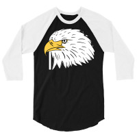 Bald Eagle T  Shirt Bald Eagle Sketch T  Shirt 3/4 Sleeve Shirt | Artistshot