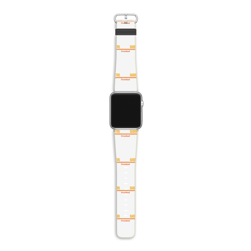 Qaqortoq Greenland T Shirt Apple Watch Band | Artistshot