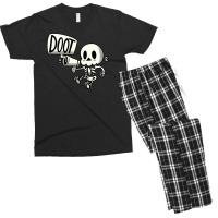 Doot Skeleton Men's T-shirt Pajama Set | Artistshot