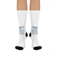 Joe Biden & Kamala 2020 Democratic Party President Crew Socks | Artistshot