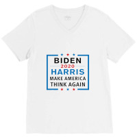 Joe Biden & Kamala 2020 Democratic Party President V-neck Tee | Artistshot