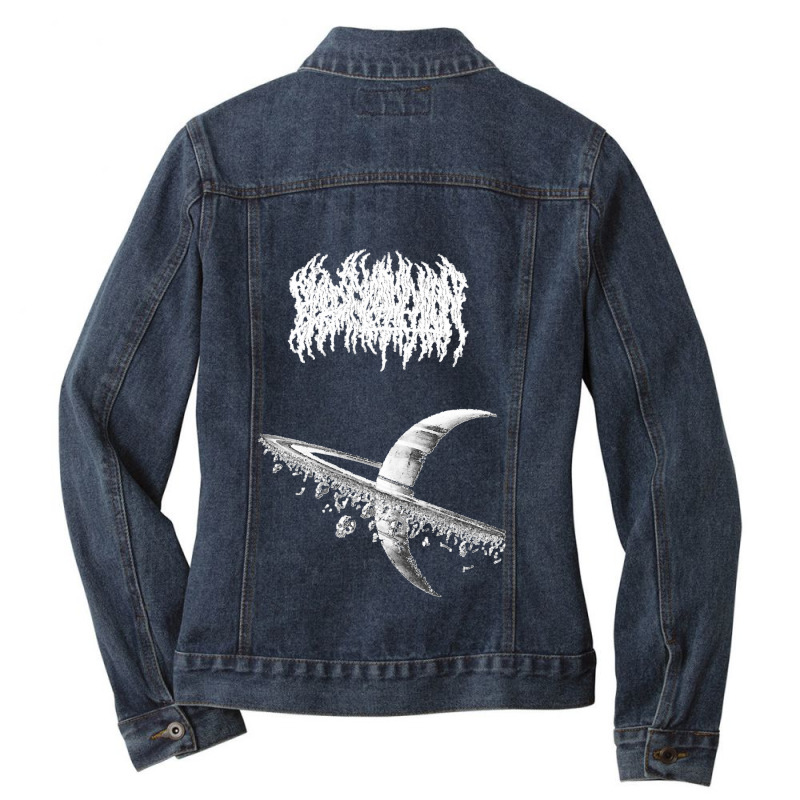 Blood Incantation Interdimensional Extinction Ladies Denim Jacket by JenniferMoquin | Artistshot