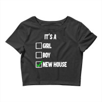 New Homeowner Housewarming Party T Shirt Copy Crop Top | Artistshot