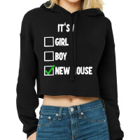 New Homeowner Housewarming Party T Shirt Copy Cropped Hoodie | Artistshot