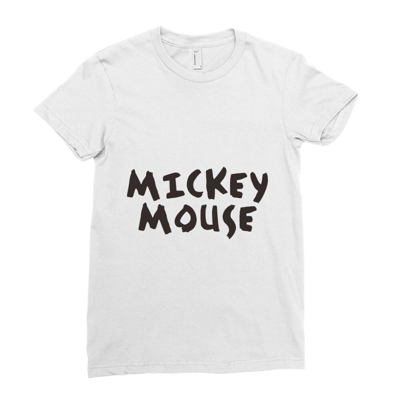 Mouse Type Ladies Fitted T-Shirt by robinjumpstart | Artistshot