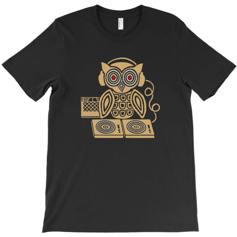 Headphones Owl T-shirt | Artistshot