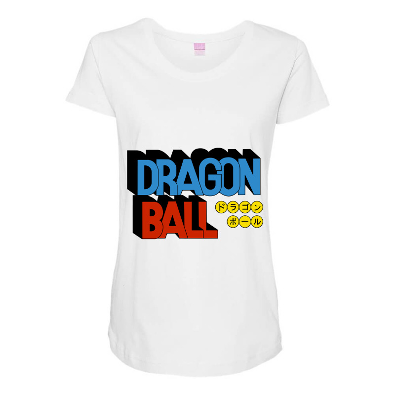 Dragonball Retro Maternity Scoop Neck T-shirt by JenniferMoquin | Artistshot