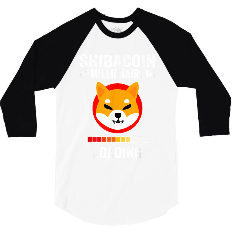 Shiba Inu Coin Millionaire Hodl Shib Token Shiba Inu Crypto 3/4 Sleeve Shirt by PhoebeHaggett | Artistshot