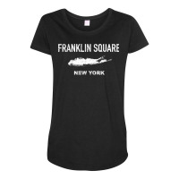 Vintage Franklin Square Long Island New York T Shirt Maternity Scoop Neck T-shirt | Artistshot