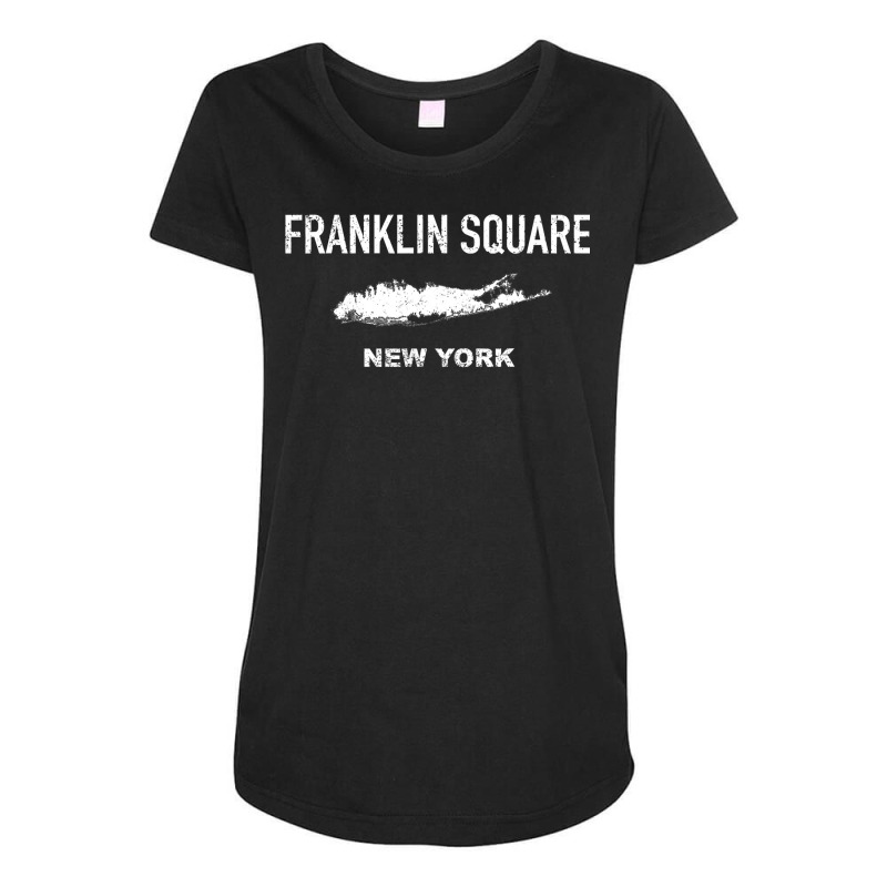 Vintage Franklin Square Long Island New York T Shirt Maternity Scoop Neck T-shirt by Binhthai9809 | Artistshot