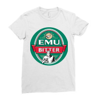 Emu Bitter Beer Local Beer Brewey Ladies Fitted T-shirt | Artistshot