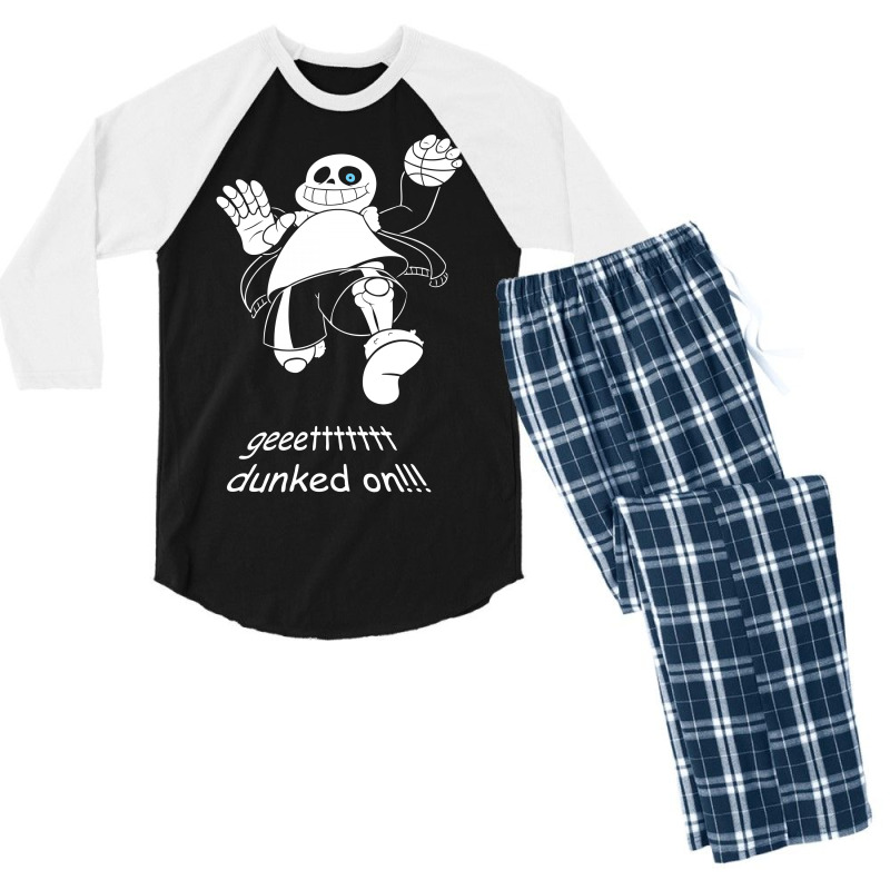 Geeettttttt Dunked On Men's 3/4 Sleeve Pajama Set by Specstore | Artistshot