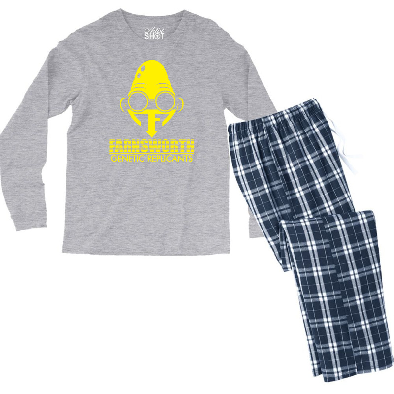 Farnsworth Genetic Replicants Men's Long Sleeve Pajama Set | Artistshot