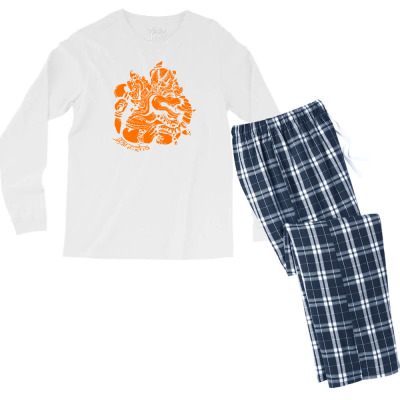 Ganesh Men's Long Sleeve Pajama Set Designed By Icang Waluyo