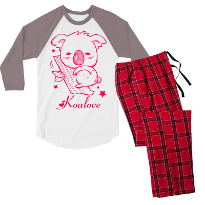 Koalove Men's 3/4 Sleeve Pajama Set Designed By Icang Waluyo