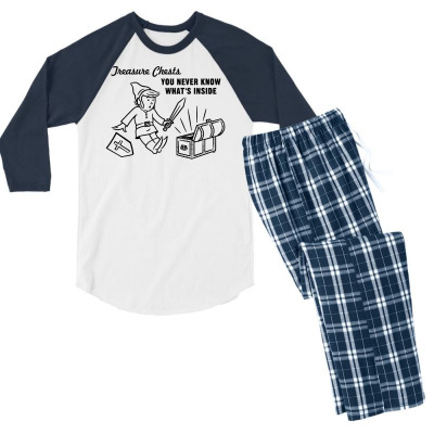 Linkpoly Men's 3/4 Sleeve Pajama Set Designed By Icang Waluyo