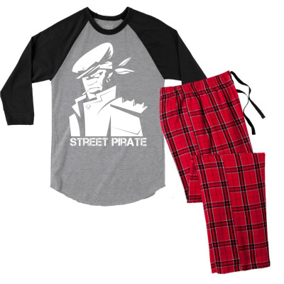 Street Pirate Men's 3/4 Sleeve Pajama Set Designed By Icang Waluyo