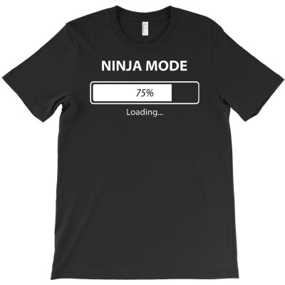 Ninja Mode Loading T-shirt Designed By Toni Hadiyanto