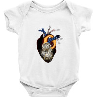 Anatomical Heart Time Machine Cardiology Car T Shirt Baby Bodysuit | Artistshot