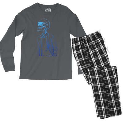 Gentleman Skull Men's Long Sleeve Pajama Set Designed By Icang Waluyo