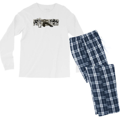Graffiti Man Men's Long Sleeve Pajama Set Designed By Icang Waluyo
