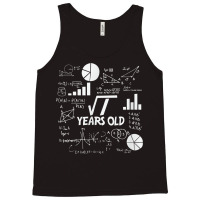 Birthday Square Root Math Problem Fun Calculation 1st Bday T Shirt Tank Top | Artistshot