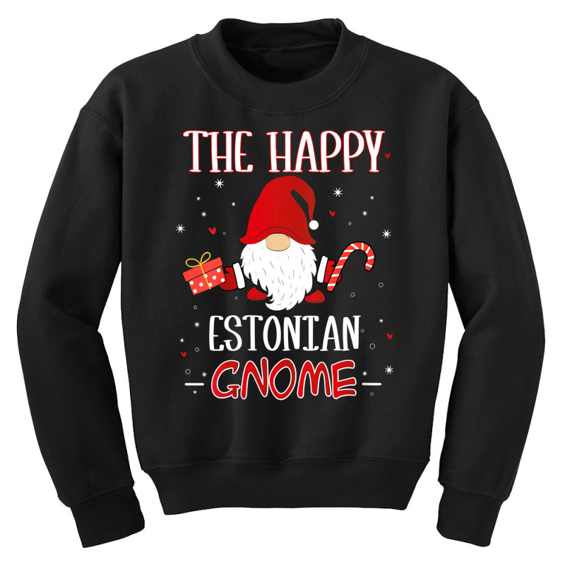 Womens Estonian Christmas Gnome Costume Matching Family V Neck T Shirt Youth Sweatshirt | Artistshot